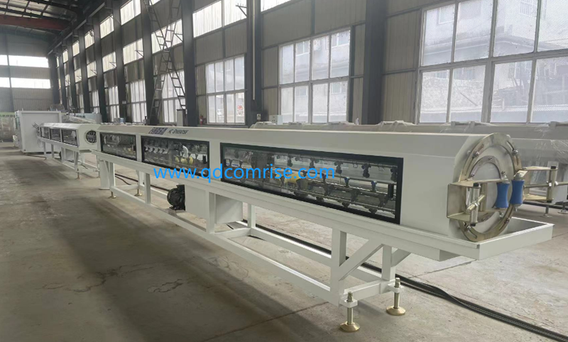 Anhui customer dhawuh single-layer MPP power pipe line produksi mesin ing Apr.1th, 2024 taun, pipe diameteripun 75-250mm.