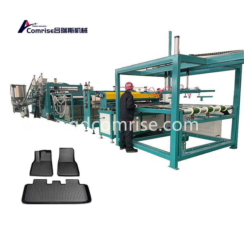 TPE Sheet Making Machine kanggo Car Mat