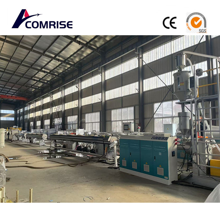 Efisiensi dhuwur HDPE pipa produksi line produksi pabrik