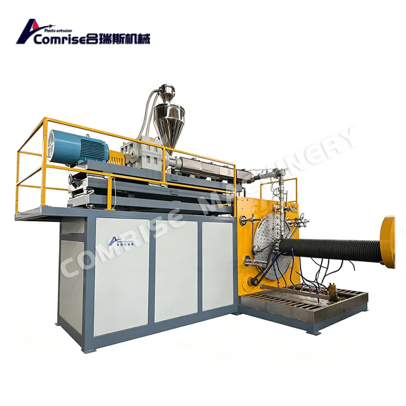 Gedhe Diameter Spiral Winding Pipe Machine